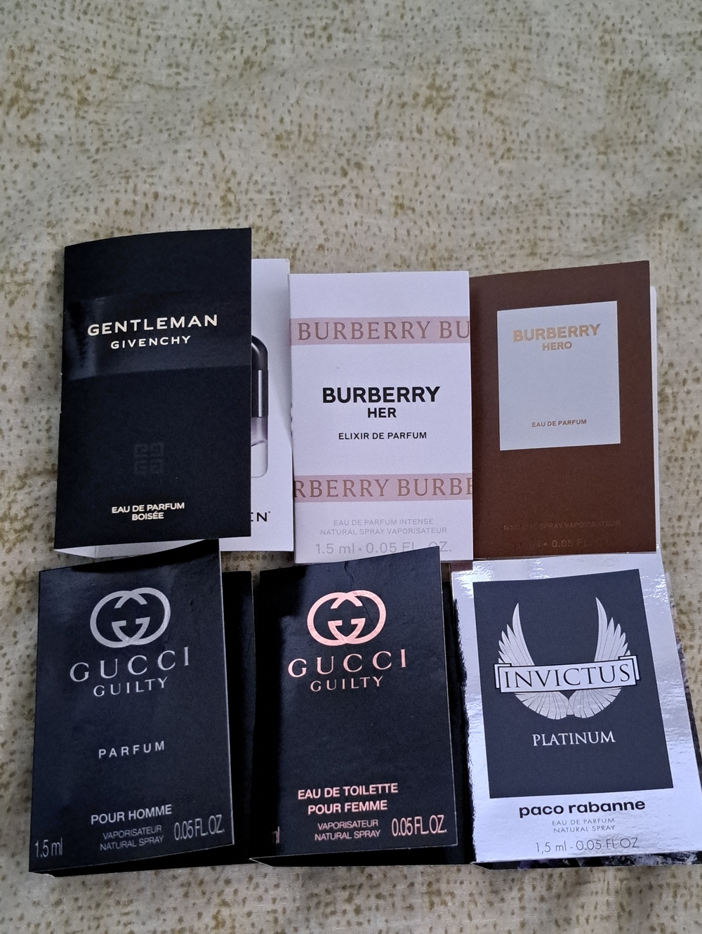 Givenchy and Designer Sample Set - Black, White, Brown